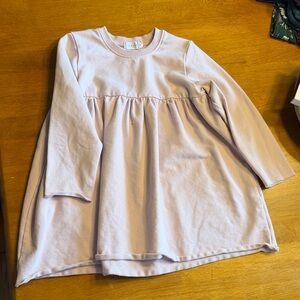 Jamie Kay Long-Sleeve Peplum Top - Pale Lilac